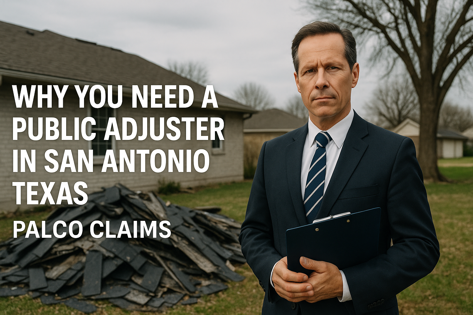 Why You Need a Public Adjuster in San Antonio Texas