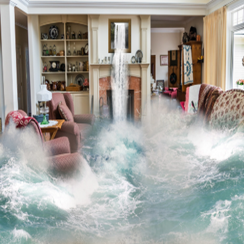 flooded-room-800x800 Flooded living room after water damage inside home